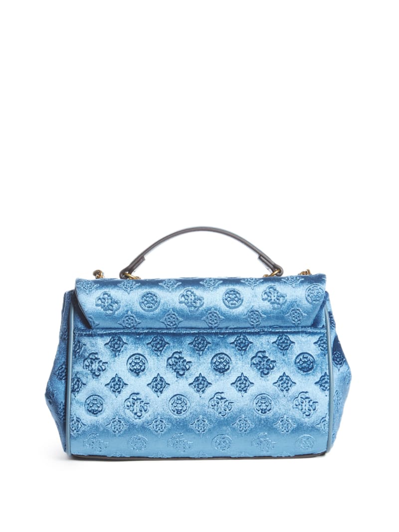 Guess Kimi Logo Convertible Women's Crossbody Bags Blue | 9564-WMQJK