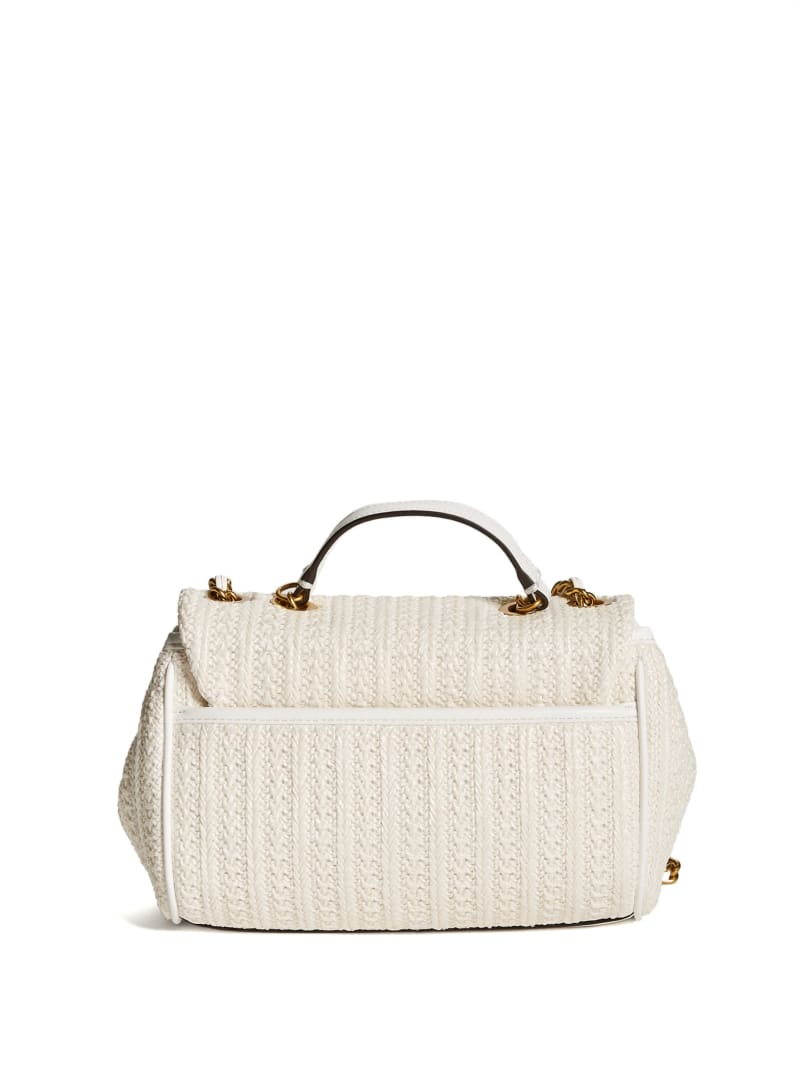 Guess Kimi Small Convertible Women's Crossbody Bags White | 4731-SAVIY