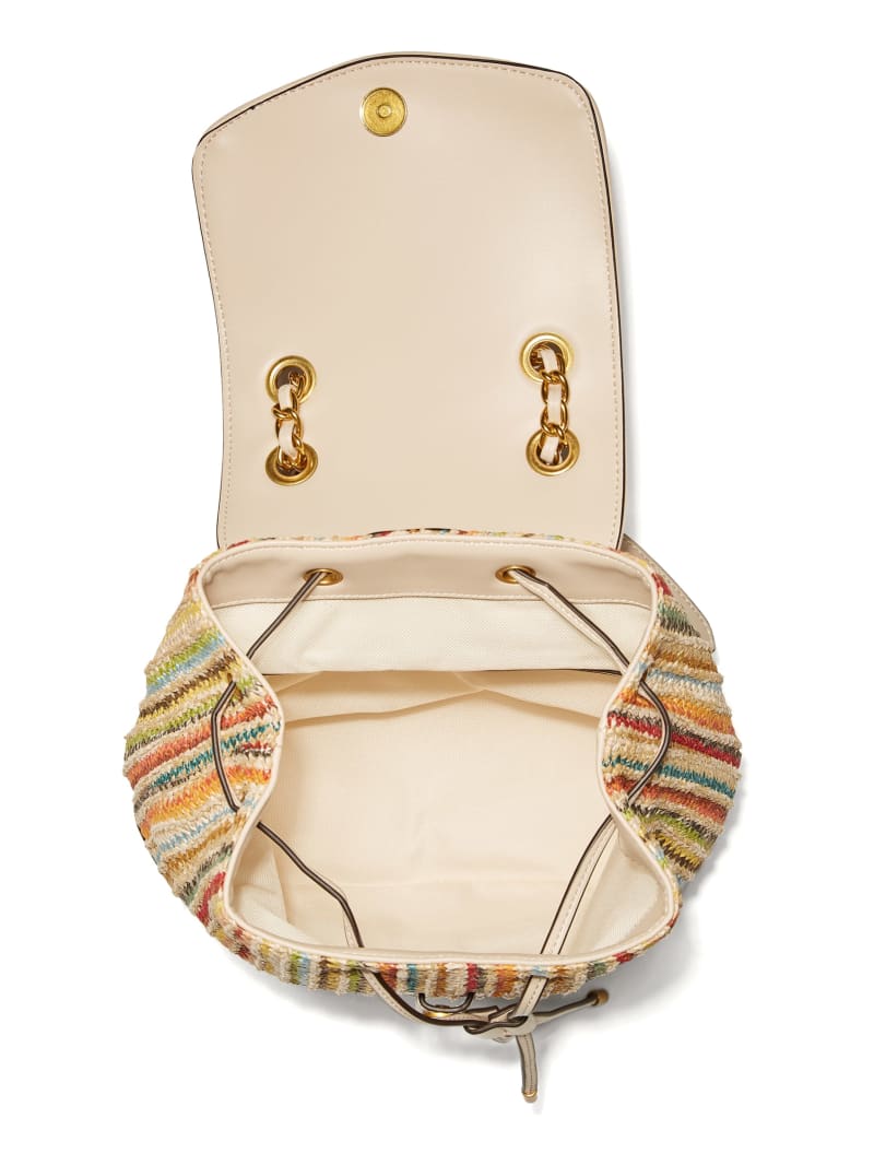 Guess Kimi Women's Backpacks Light Beige | 7913-VGDOA