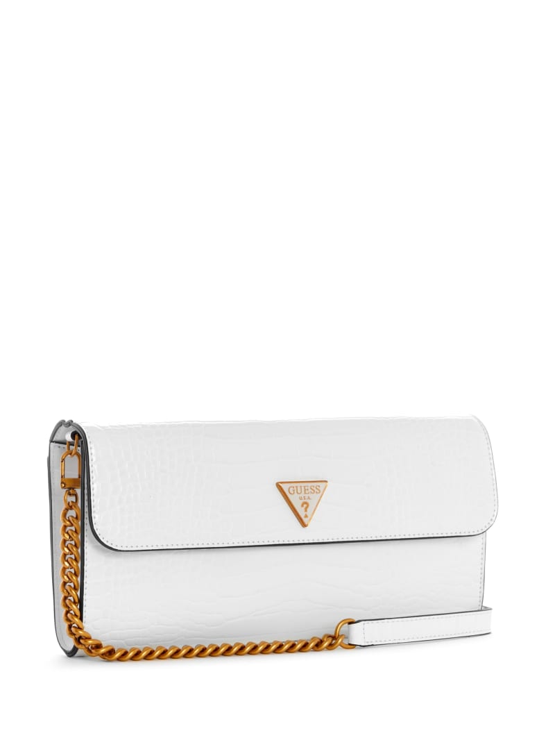 Guess Kyla Clutch Women's Crossbody Bags White | 3186-TEOHA