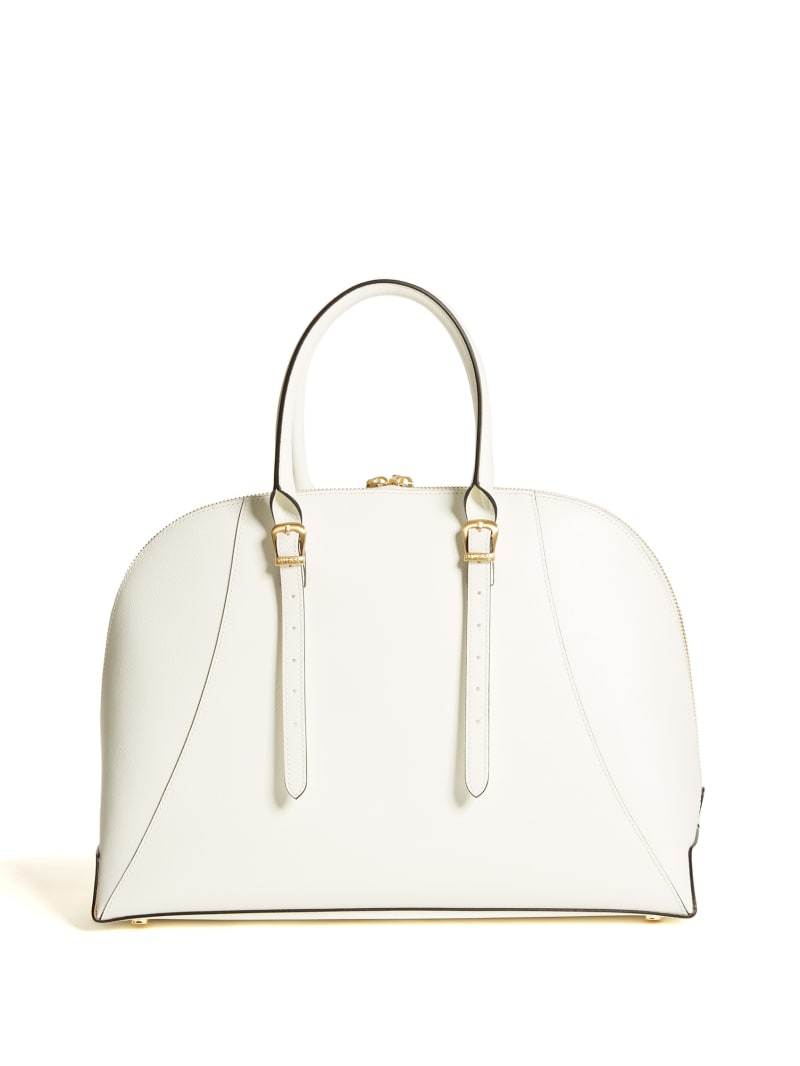 Guess Lady Luxe Dome Women's Satchel Bags White | 3206-NIZOV