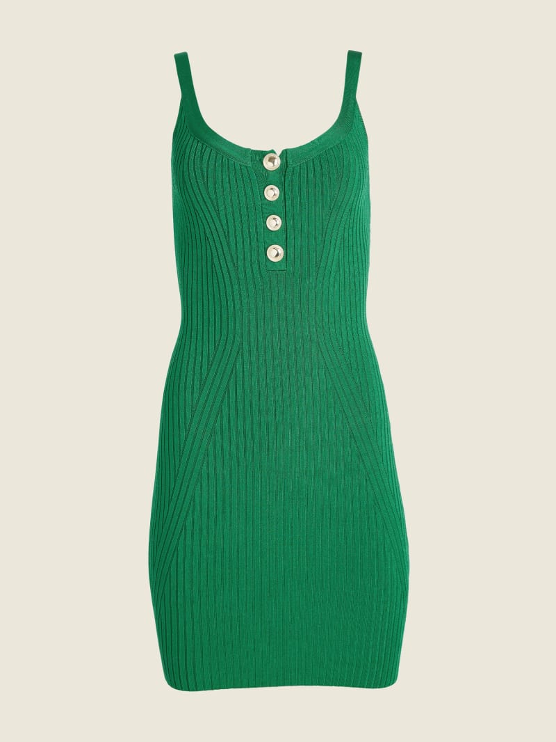 Guess Leona Women's Dress Green | 0746-OIYBK