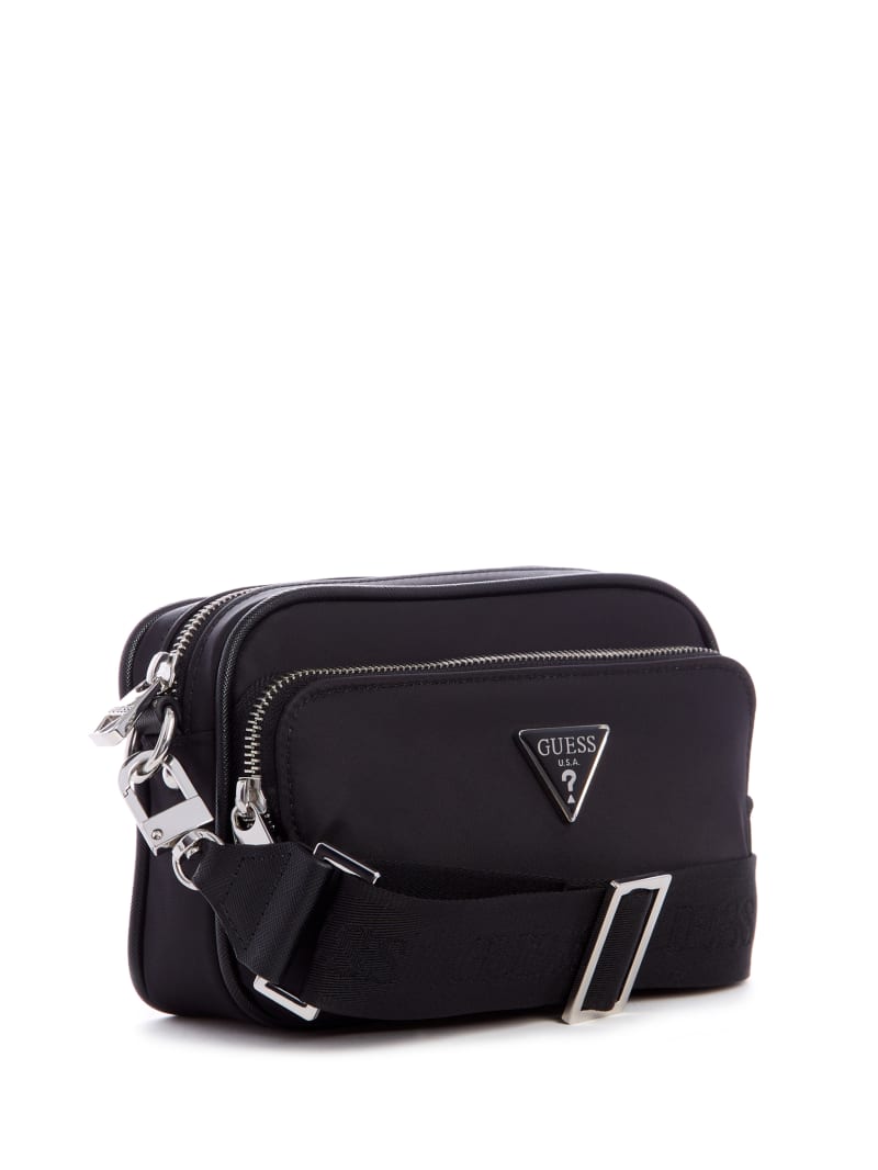 Guess Little Bay Camera Women's Crossbody Bags Black | 9253-PLHJI