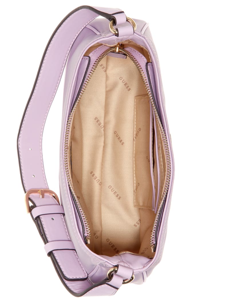 Guess Little Bay Women's Shoulder Bags Purple | 8932-EKWXN