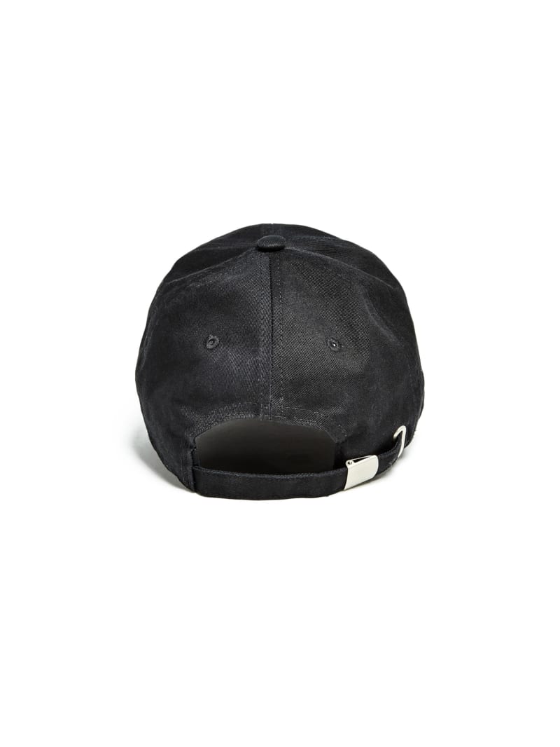 Guess Logo Baseball Women's Hats Black | 9175-EISGV