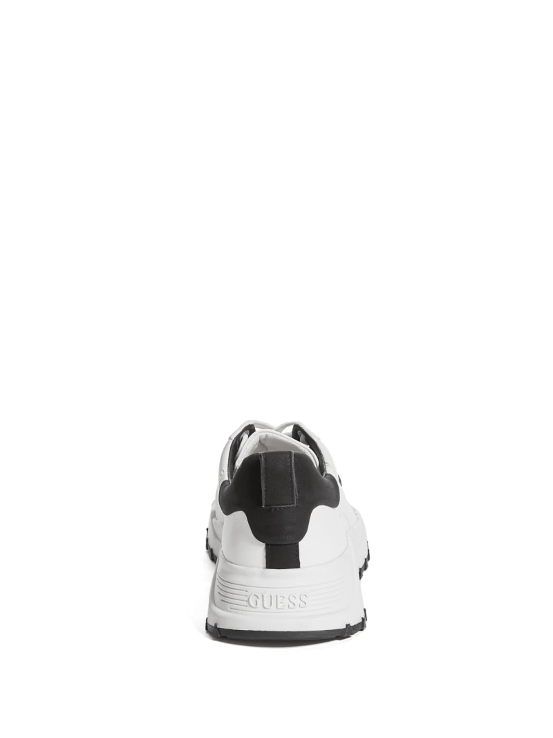 Guess Luca Men's Sneakers White | 7358-WXVGT