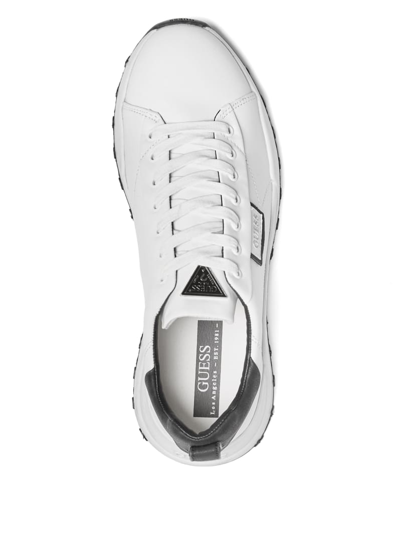 Guess Luca Men's Sneakers White | 7358-WXVGT