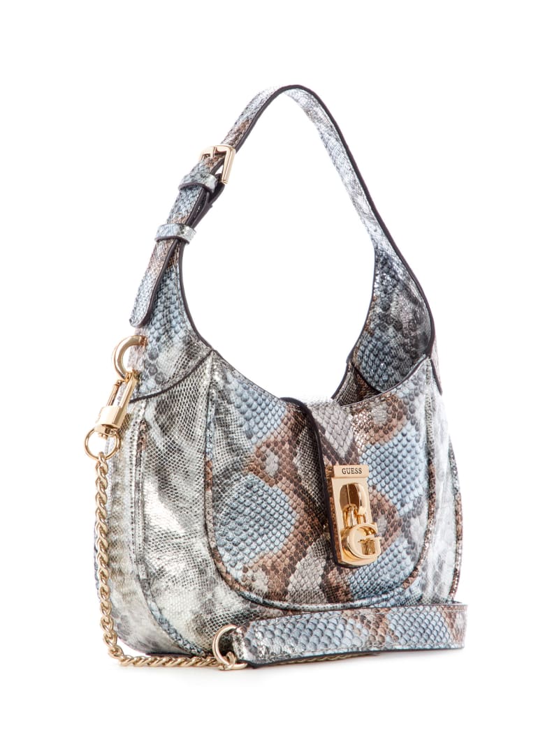 Guess Maimie Python Women's Mini Bag Metal | 3962-RVYJT