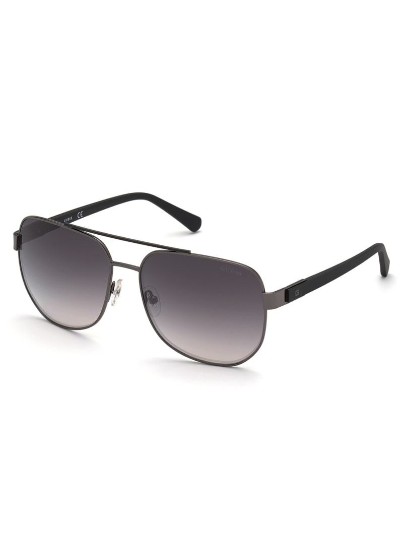 Guess Marlon Navigator Men's Sunglasses Grey | 5982-QCTHA