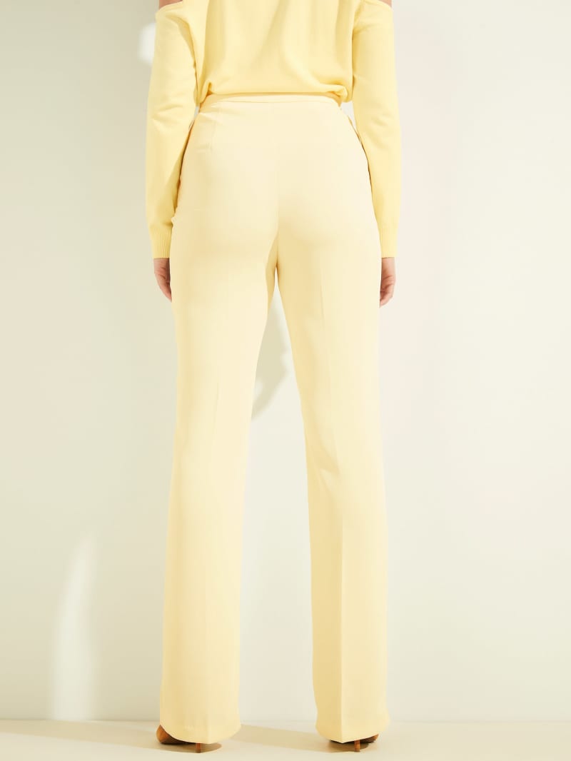 Guess Maryam Women's Pants Yellow | 7618-FNPME