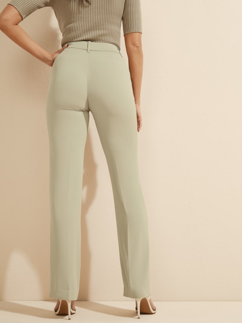 Guess Maya Wide-Leg Genesis Women's Pants Mint | 4510-XSLRA