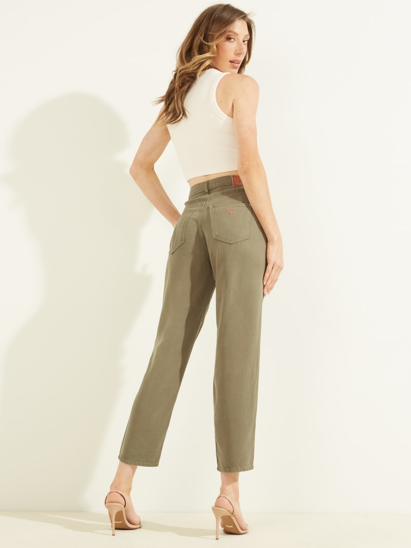 Guess Mom Women's Pants Olive | 3281-HCODX