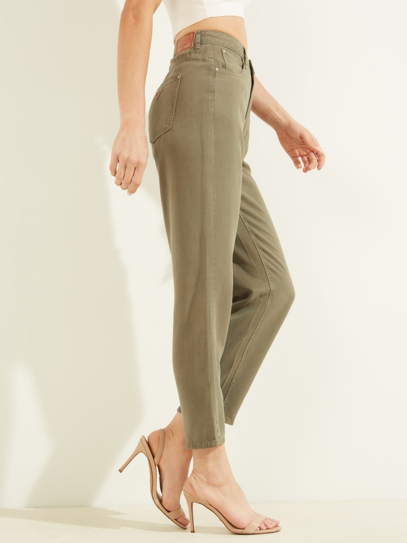 Guess Mom Women's Pants Olive | 3281-HCODX