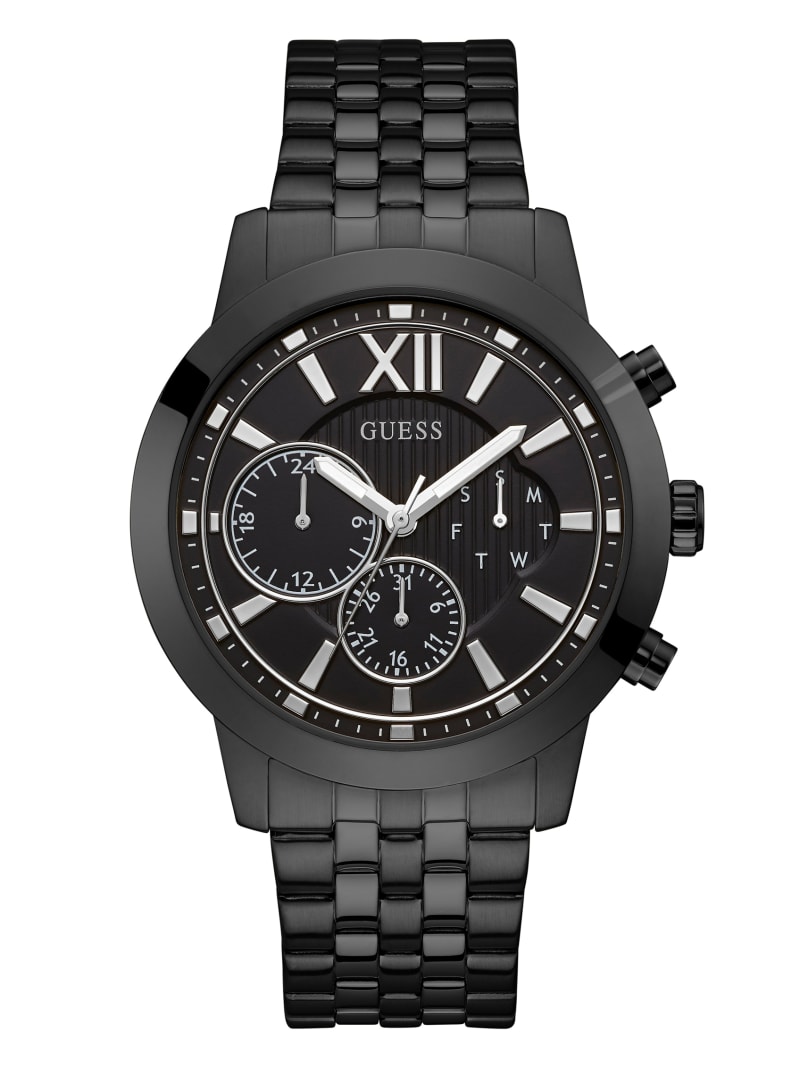 Guess Multifunction Men\'s Watches Black | 1326-CGUNL