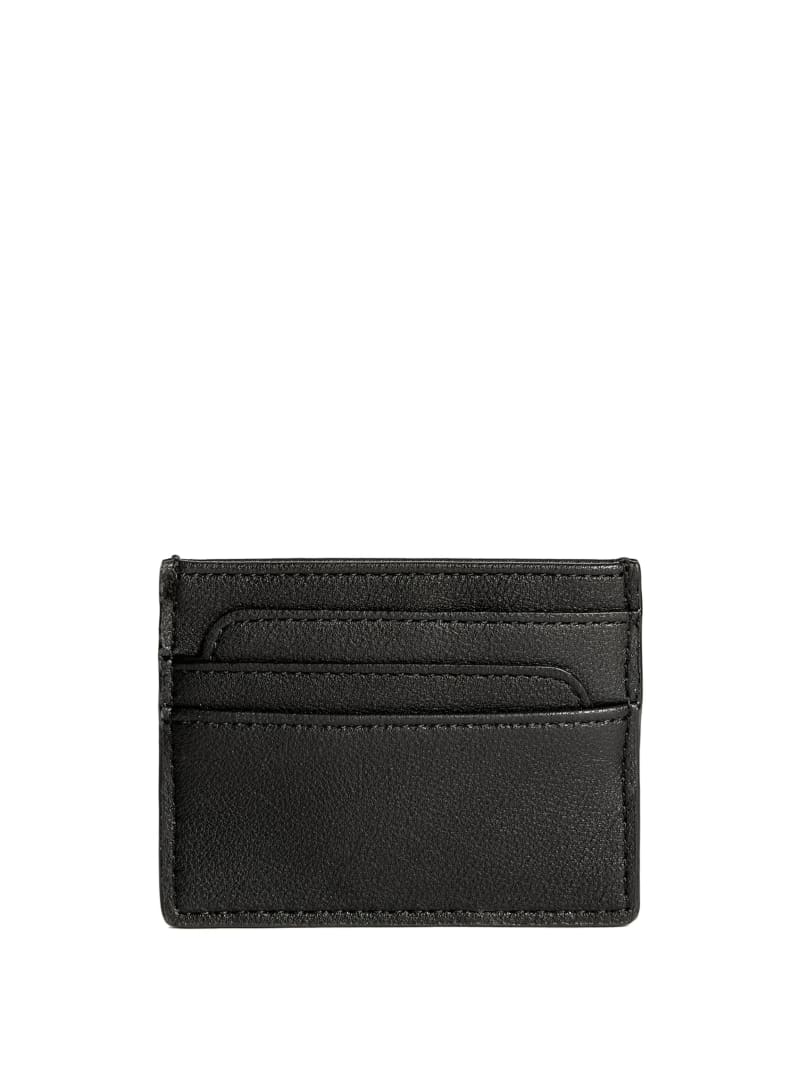 Guess NOELLE SLG CARD HOLD Women's Wallets Black | 3190-RUMDQ