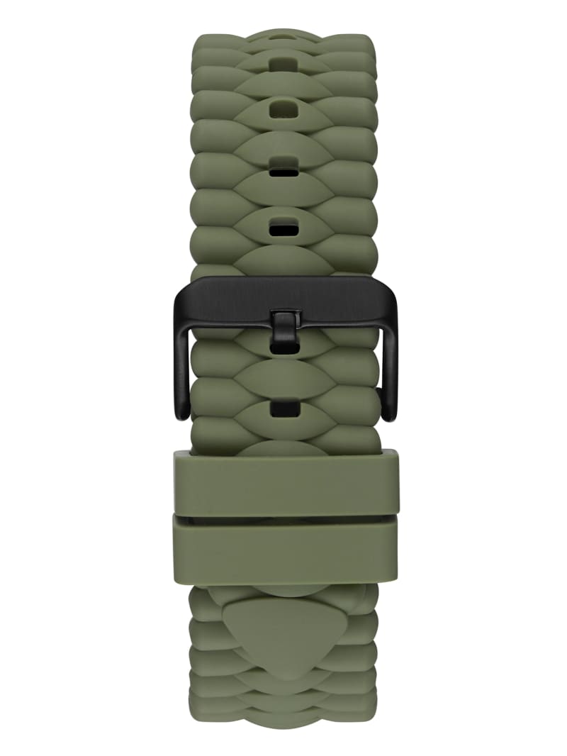 Guess Olive And Multifunction Men's Watches Olive | 8739-KFSUP