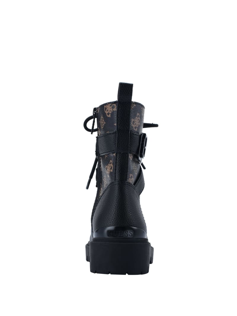 Guess Orana Combat Women's Boots Black | 7213-SLTUC