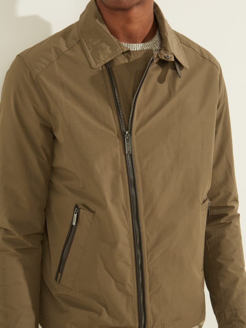 Guess Perfecto Men's Jackets Green | 6298-JDLFW