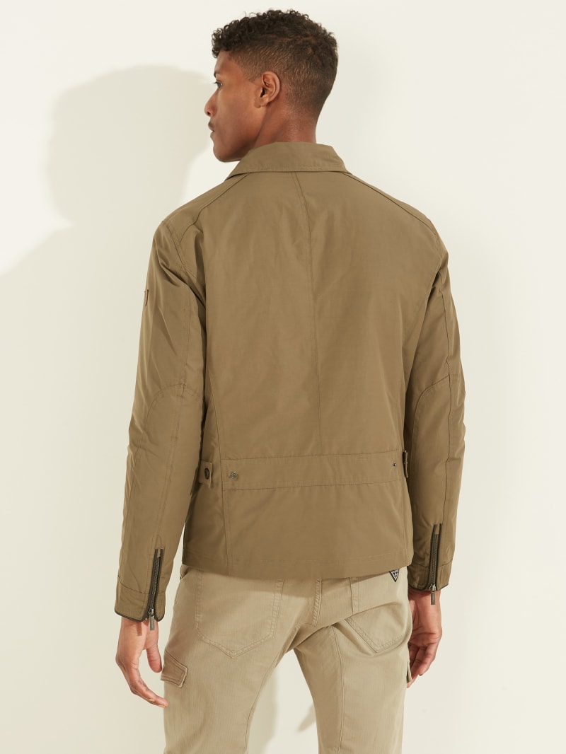 Guess Perfecto Men's Jackets Green | 6298-JDLFW