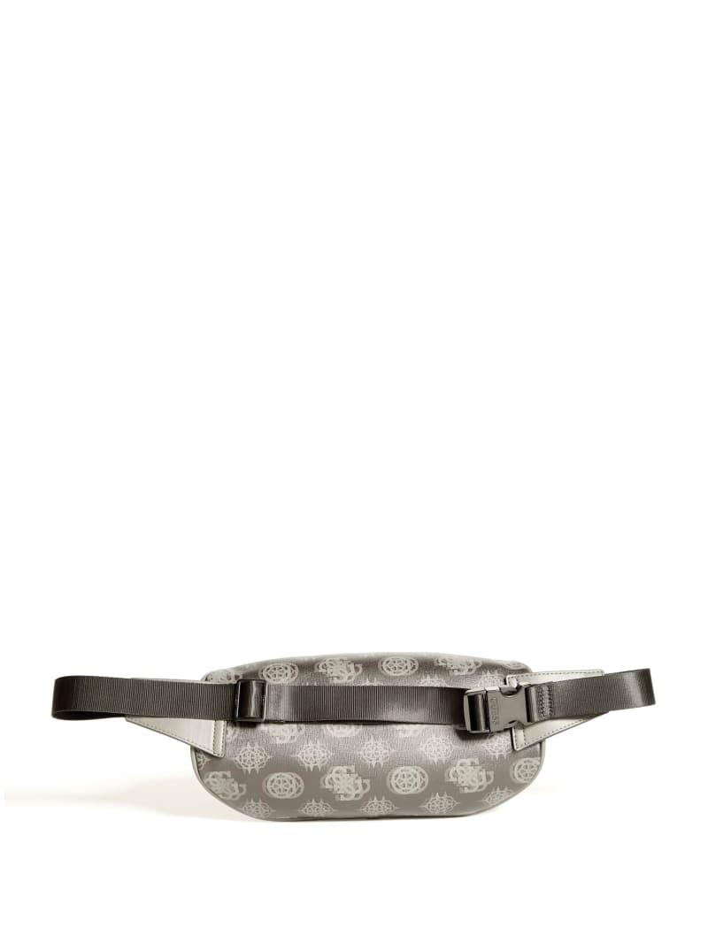 Guess Quatro Belt Men's Bags Grey | 5764-AEGHM