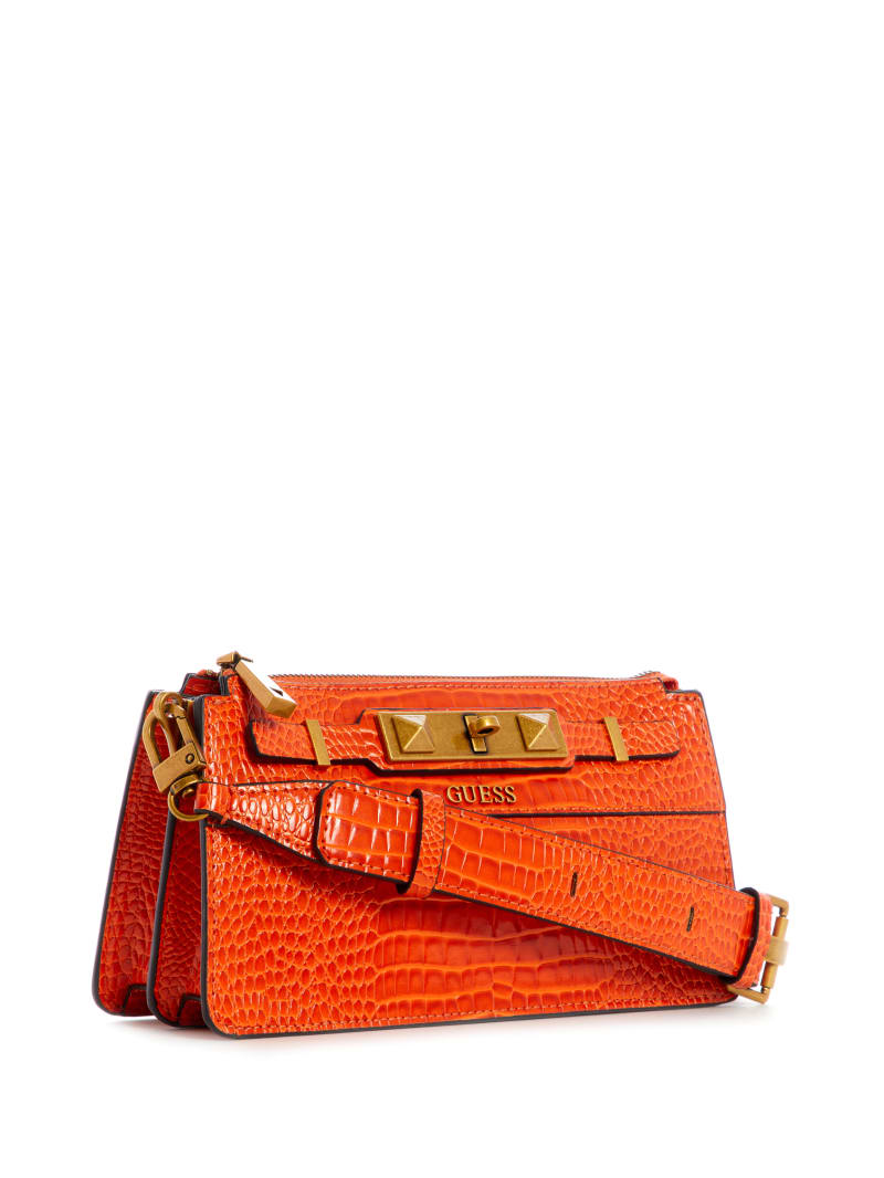 Guess Raffie Women's Crossbody Bags Orange | 8315-NGXRT