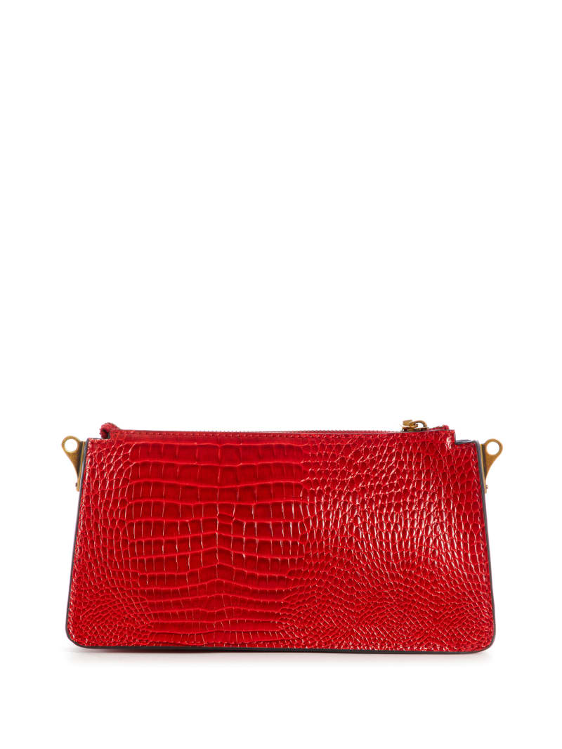 Guess Raffie Women's Crossbody Bags Red | 3042-EFIOG