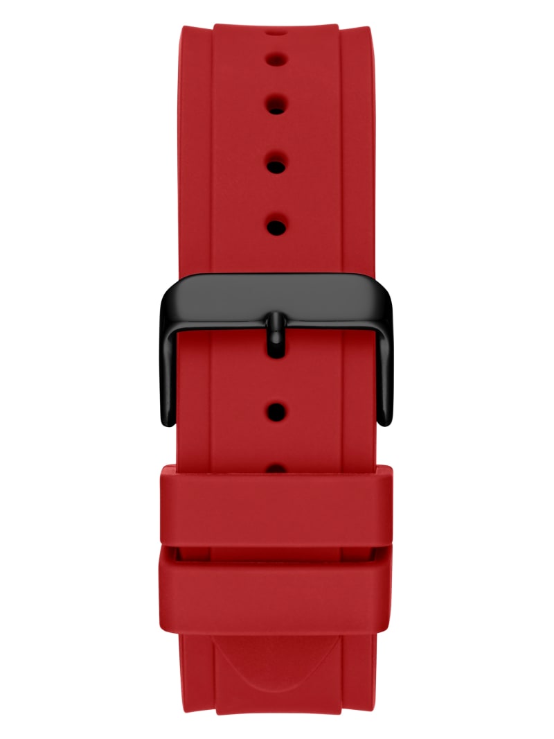 Guess Red and Multifunction Men's Watches Red | 1645-BHWXU