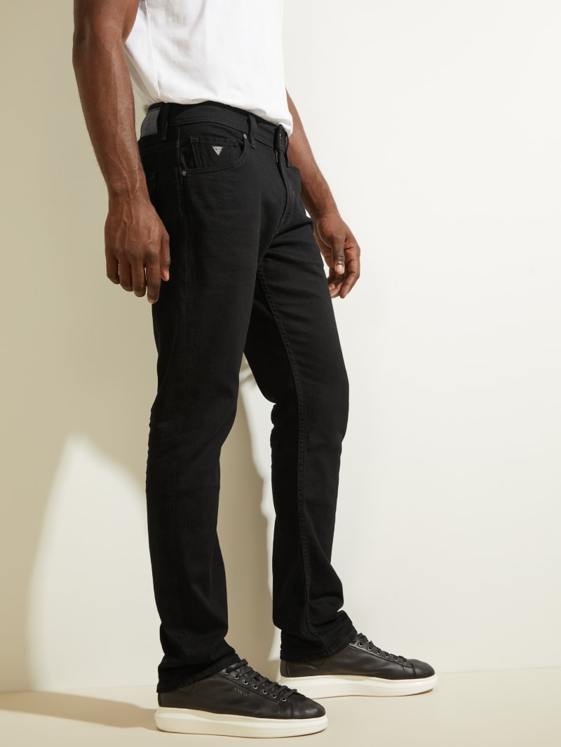 Guess Regular Straight Men's Pants Black | 7986-FQBKS