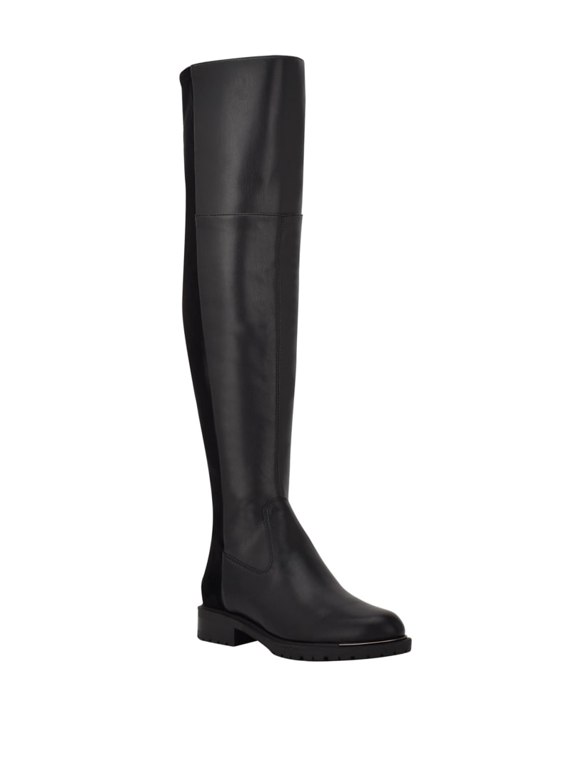 Guess Remont Tall Women\'s Boots Black | 2075-CKAHS