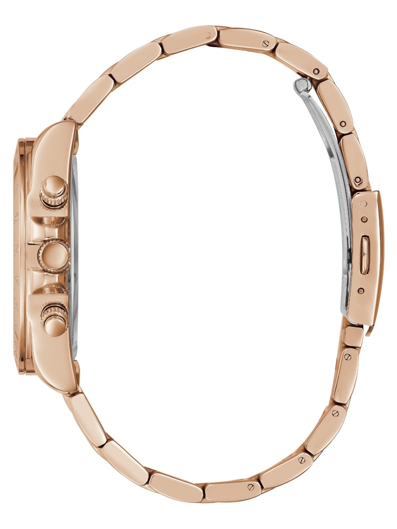 Guess Rose Gold-Tone Multifunction Women's Watches Rose Gold | 2870-RQJNF