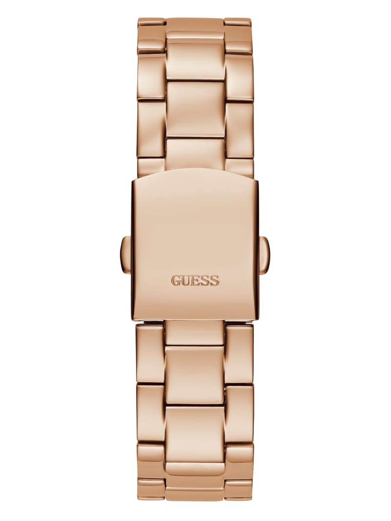 Guess Rose Gold-Tone Multifunction Women's Watches Rose Gold | 2870-RQJNF