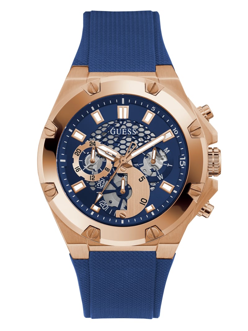 Guess Rose Gold-Tone and Multifunction Men\'s Watches Multicolor | 3012-SRINL