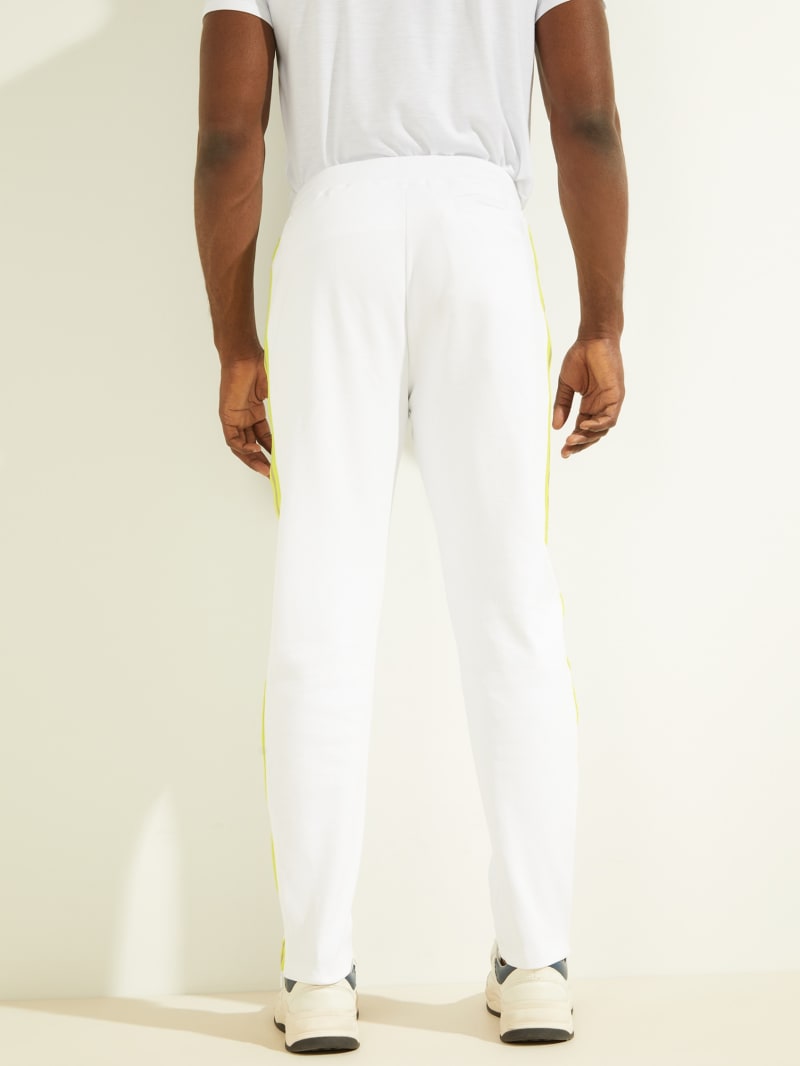 Guess Russel Tracks Men's Pants White | 2135-MPKZA