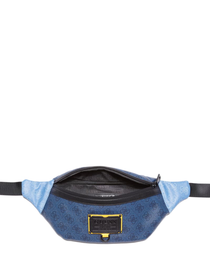 Guess Salameda Fanny Pack Men's Bags Blue | 3970-TGPJQ