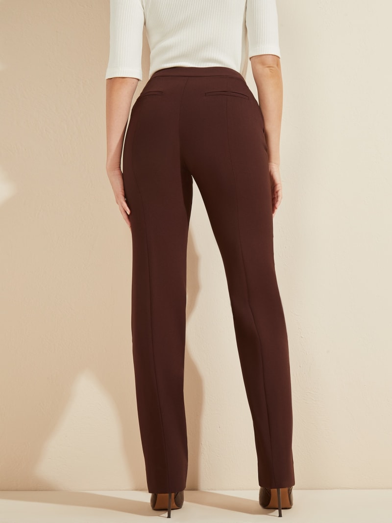 Guess Sally Women's Pants Burgundy | 9648-LCRZB