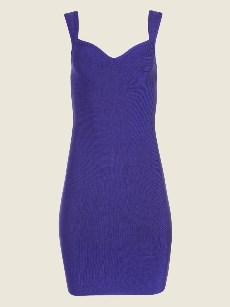 Guess Samara Bandage Women's Dress Purple | 4301-TSMLZ