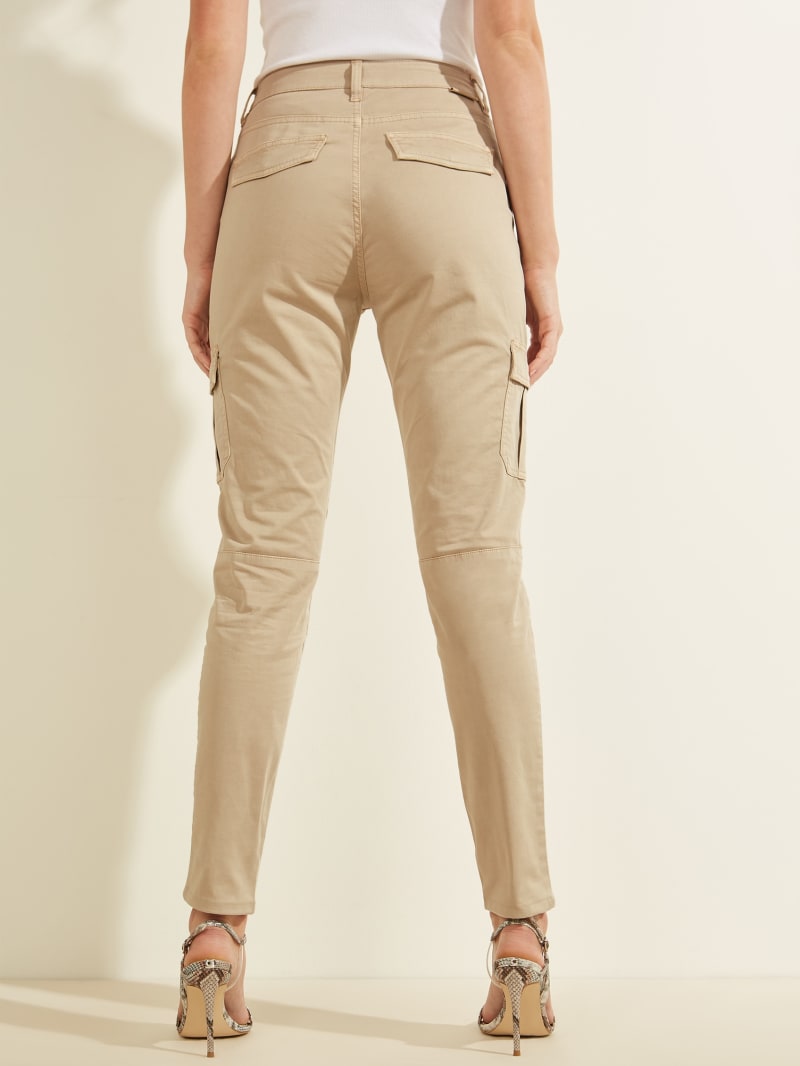 Guess Sexy Cargos Women's Pants Beige | 7845-DKFNI