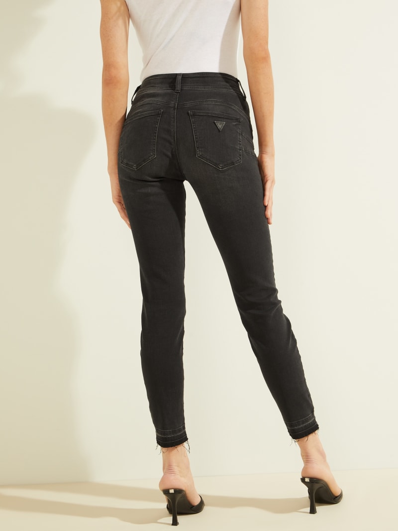 Guess Shape Up Skinny Women's Pants Black | 0672-AQWTZ