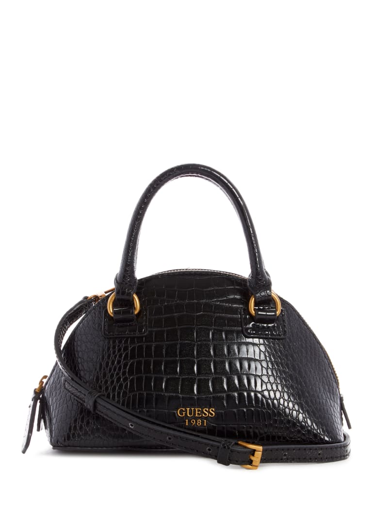 Guess Shilah Small Dome Women\'s Mini Bag Black | 9617-DZNEW