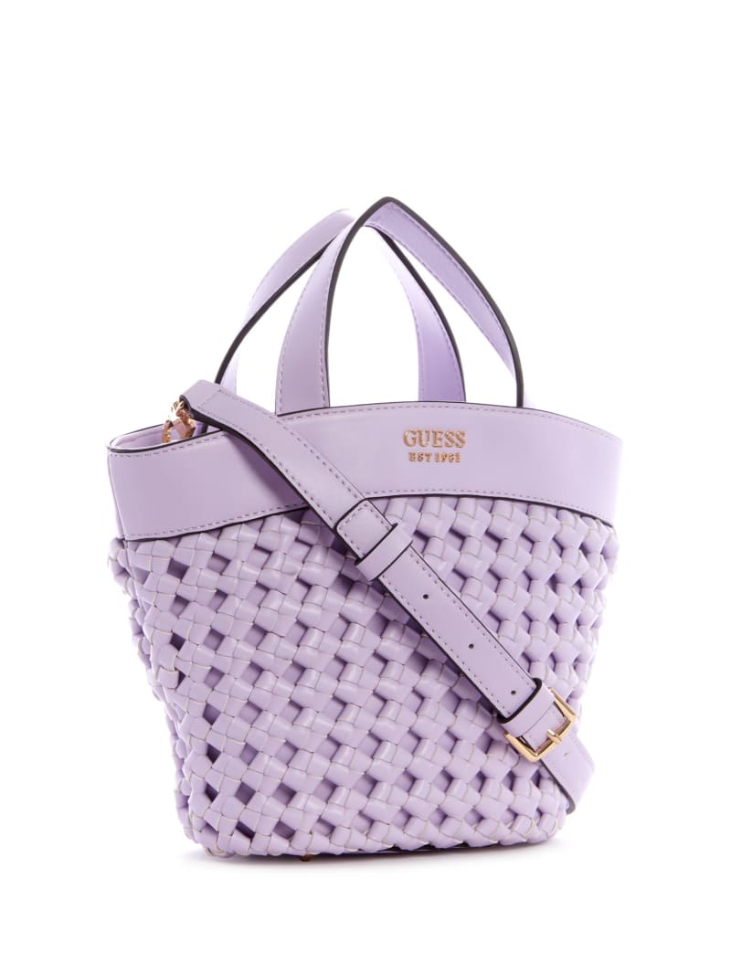 Guess Sicilia Women's Mini Bag Purple | 1645-PHLMA