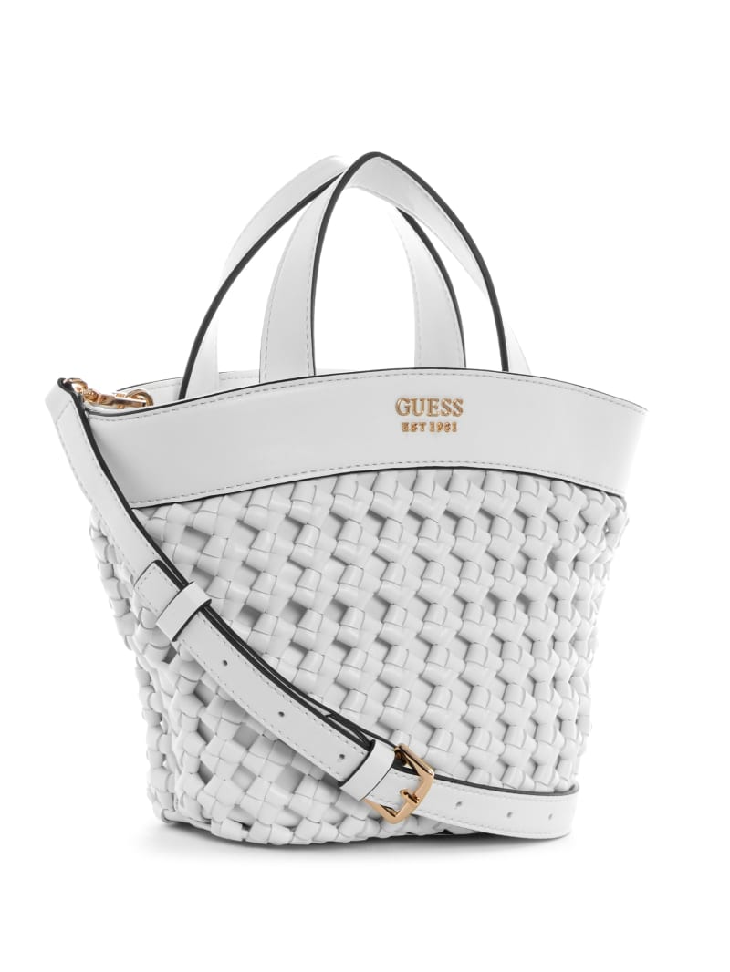 Guess Sicilia Women's Mini Bag White | 0319-RUSBI