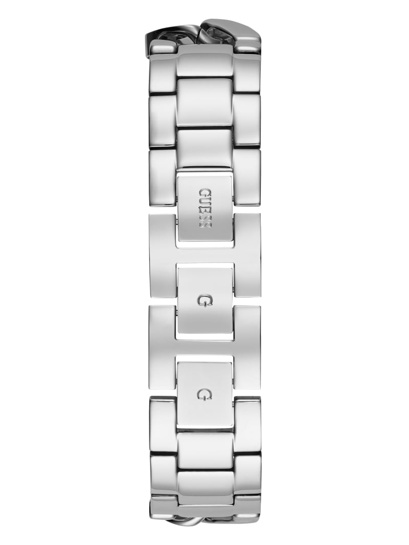 Guess Silver-Tone Analog Women's Watches Silver | 3902-JHBMC