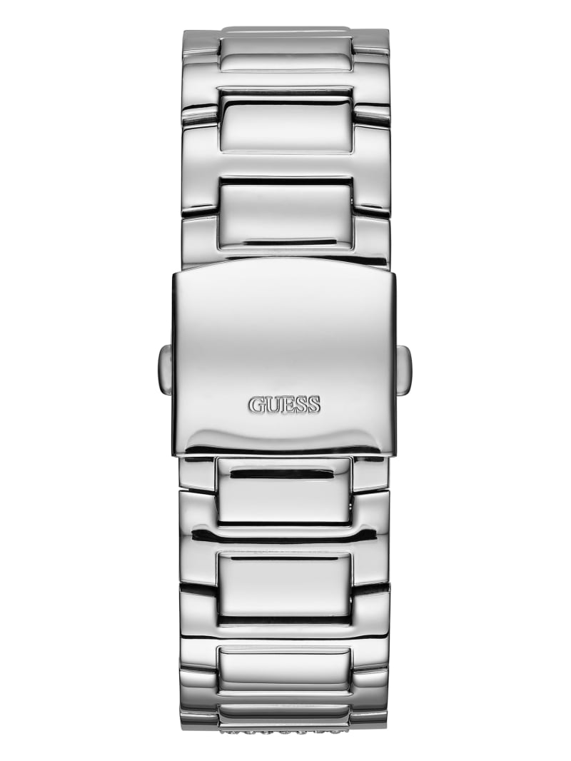 Guess Silver-Tone Multifunction Men's Watches Silver | 2719-OAXFV