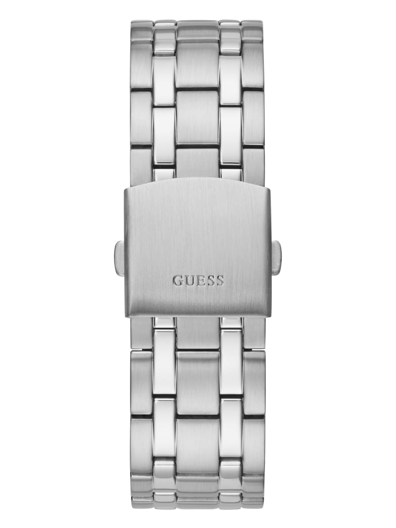 Guess Silver-Tone Multifunction Men's Watches Silver | 6298-VICUN