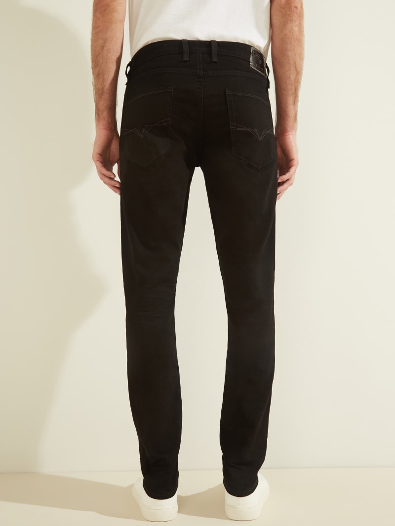 Guess Slim Tapered Men's Pants Black | 5164-OPKDT