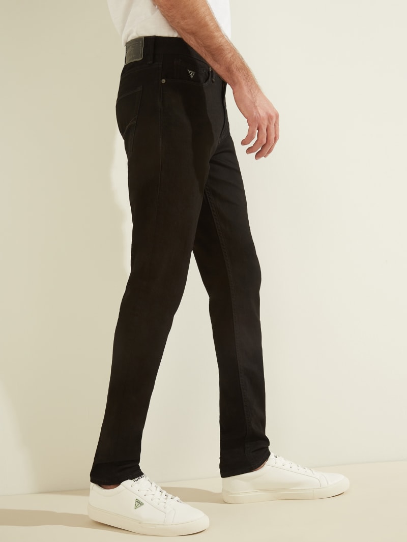 Guess Slim Tapered Men's Pants Black | 5164-OPKDT