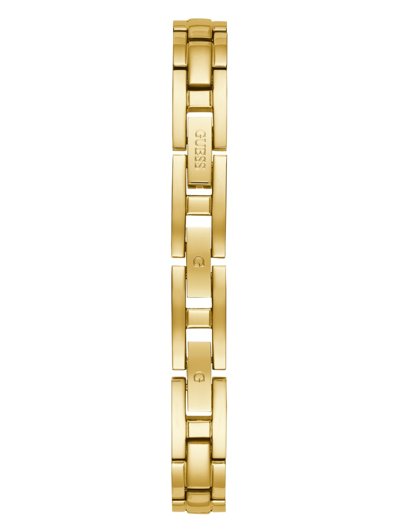 Guess Sofia Gold-Tone Crystal Analog Women's Watches Gold | 8163-IPYFQ