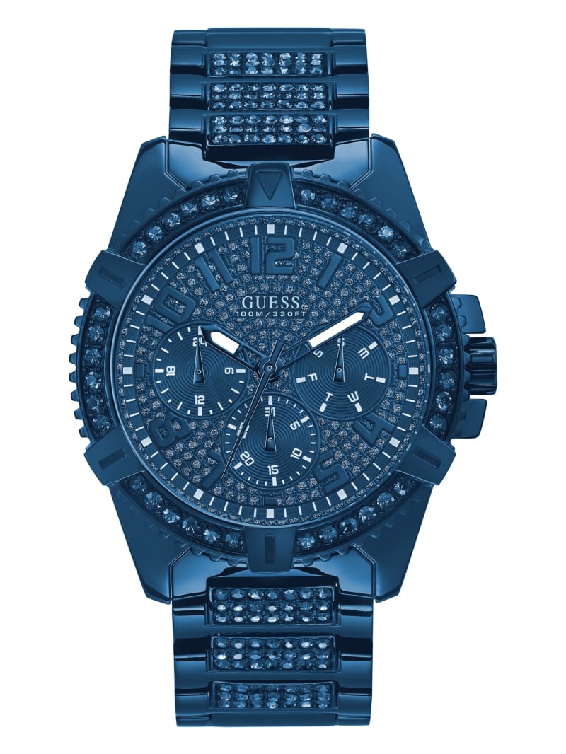 Guess Sport Multifunction Men\'s Watches Blue | 1327-TUKPR