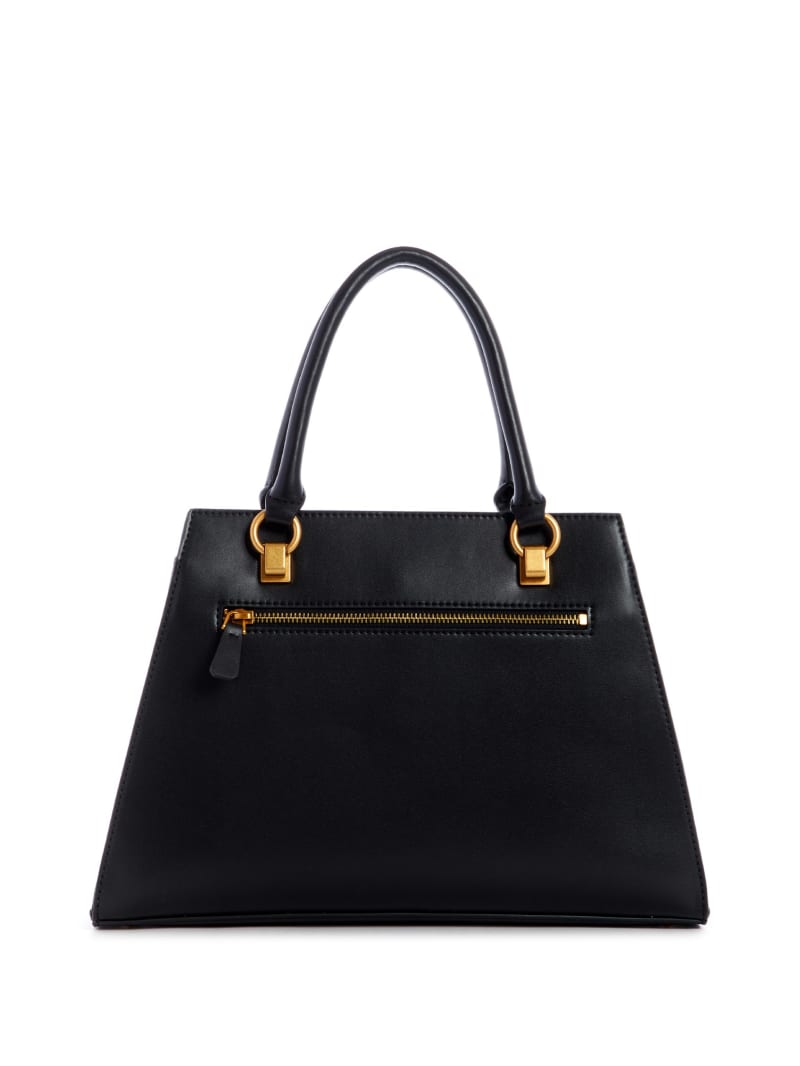 Guess Stephi Girlfriend Women's Satchel Bags Black | 8160-JYXAI