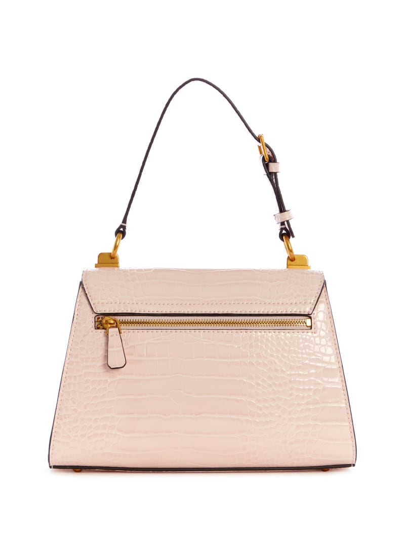 Guess Stephi-Handle Women's Satchel Bags Pink | 2981-EBGXM